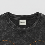 Acidwash Oversized Collar — Zhakuya White Label