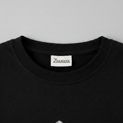 Black Boxy Collar — Zhakuya Light Label