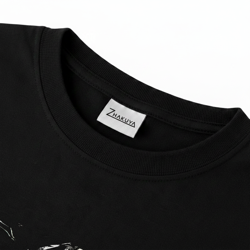 Black Boxy Collar — Zhakuya White Label