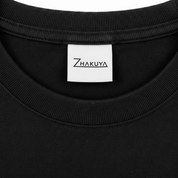 Black Boxy Fit Collar — Zhakuya Light Label