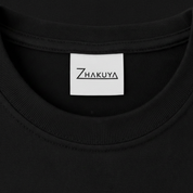 Black Boxy Fit Collar — Zhakuya Light Label