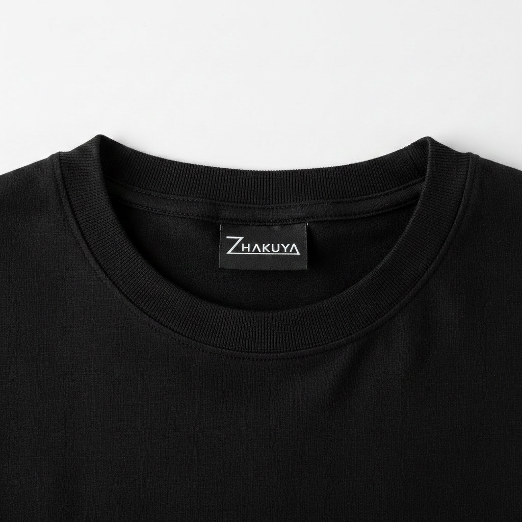 Black Oversized Collar — Zhakuya Dark Label v2