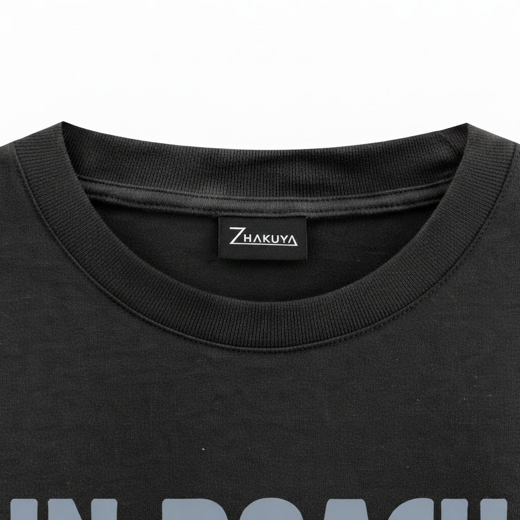 Black Oversized Collar — Zhakuya Dark Label