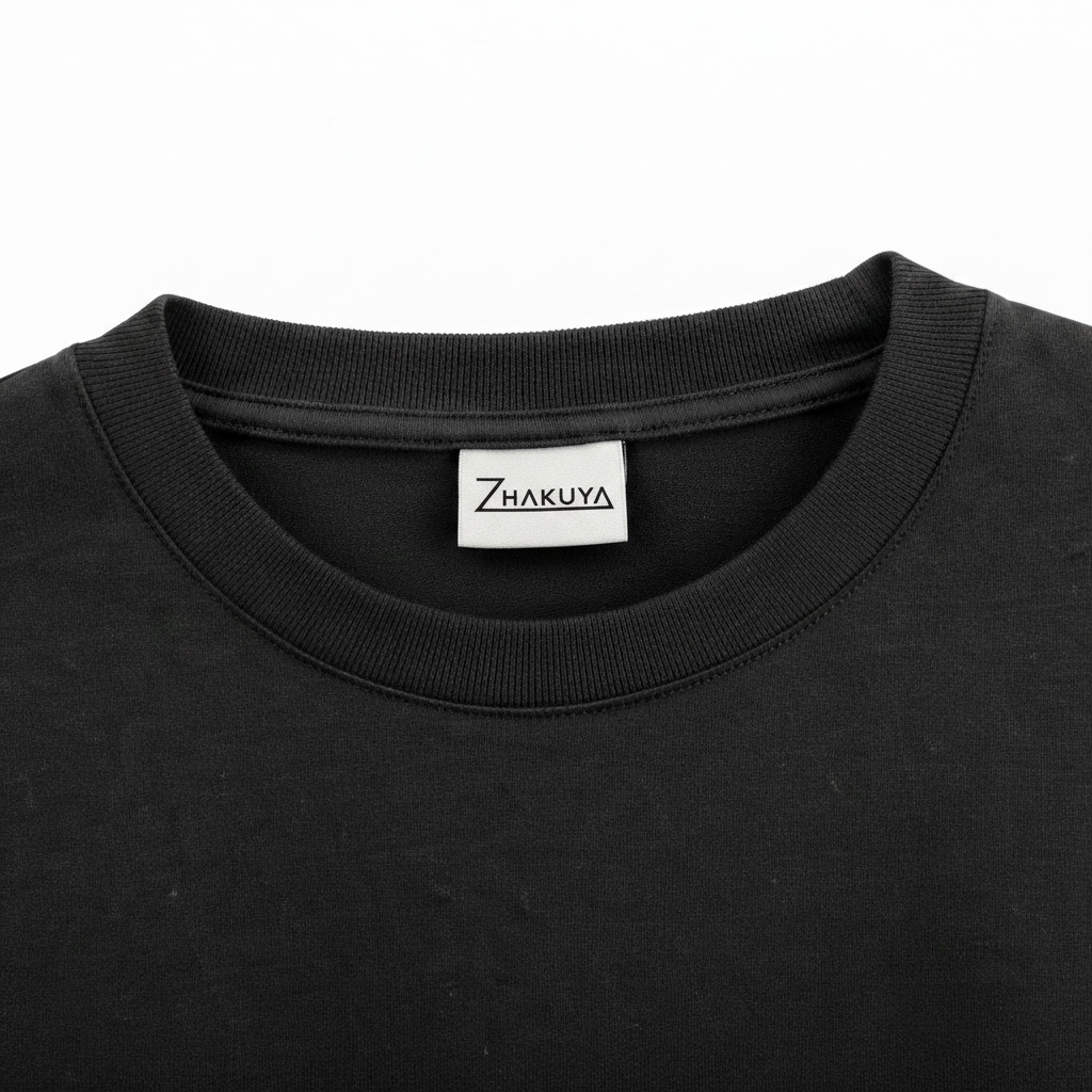 Black Oversized Collar — Zhakuya Light Label