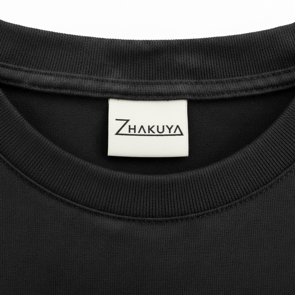 Black Oversized Collar — Zhakuya Light Label