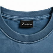 Denim Wash Boxy Fit Collar — Zhakuya Dark Label