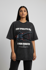 Female - Acidwash Oversized