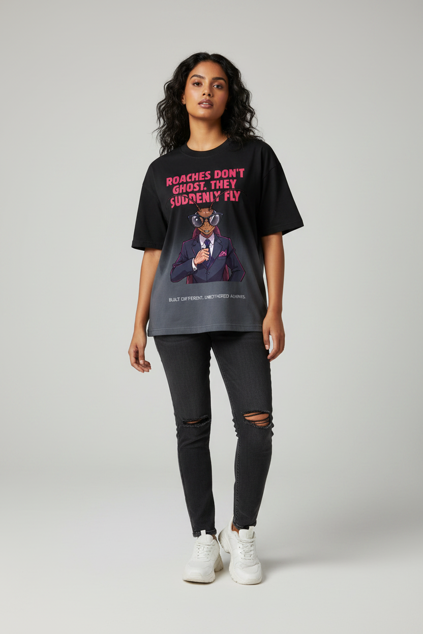 Female model - Black Ombré