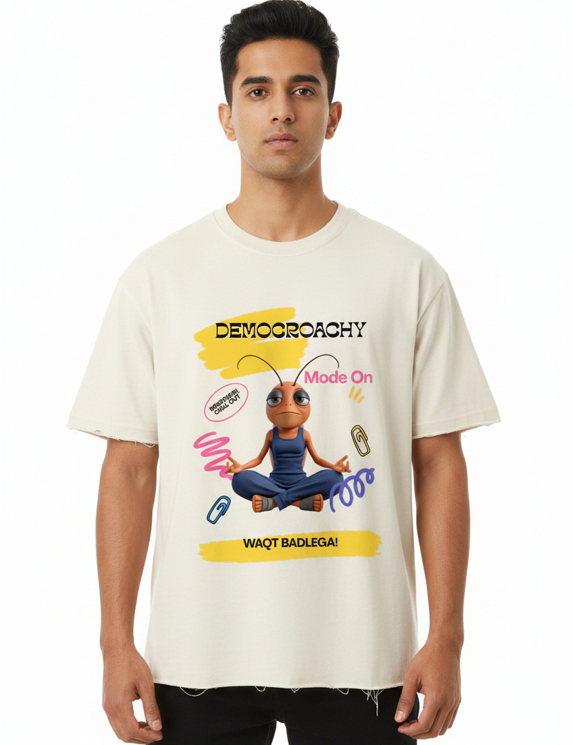 Front view with design