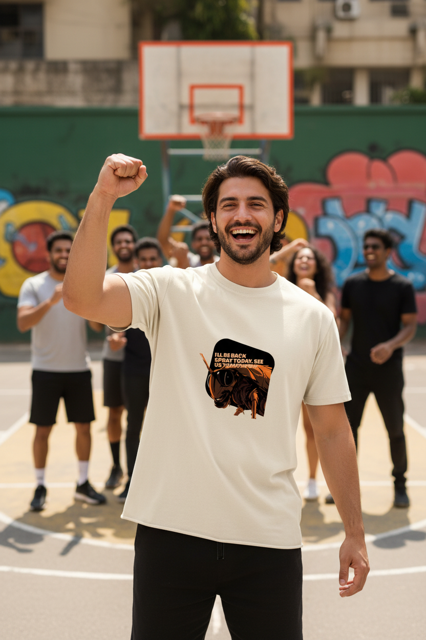 Lifestyle basketball court male raw hem