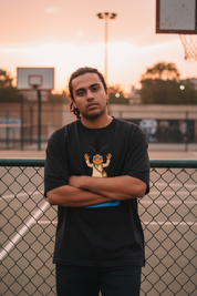 Lifestyle basketball court male