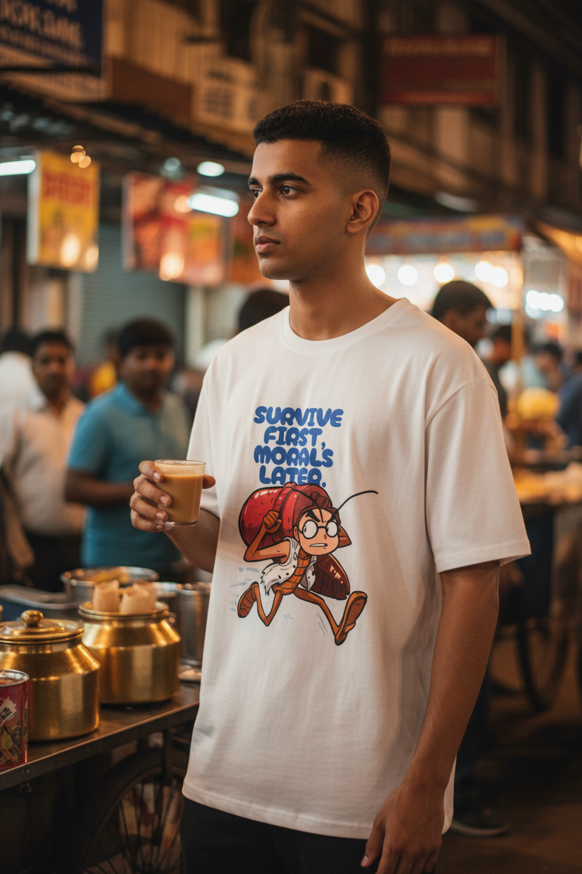 Lifestyle chai stall male