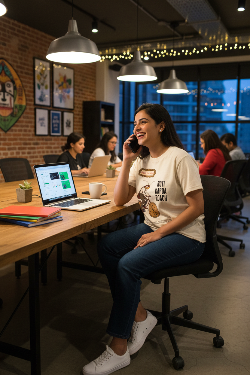Lifestyle co-working female