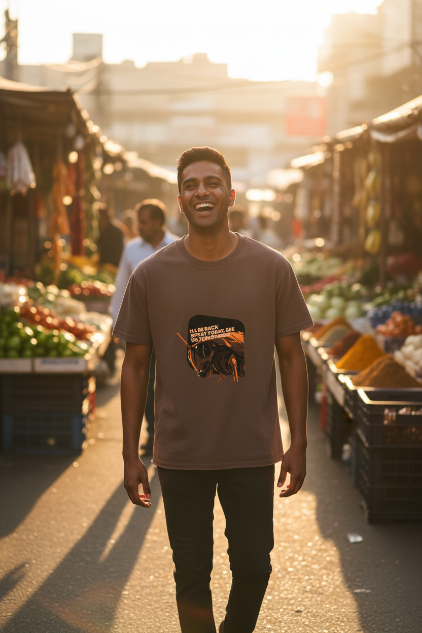 Lifestyle farmers market male raw hem