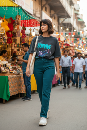 Lifestyle flea market female