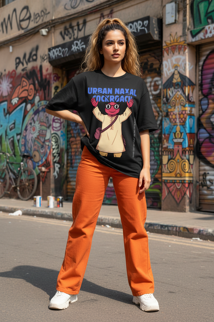 Lifestyle graffiti wall female
