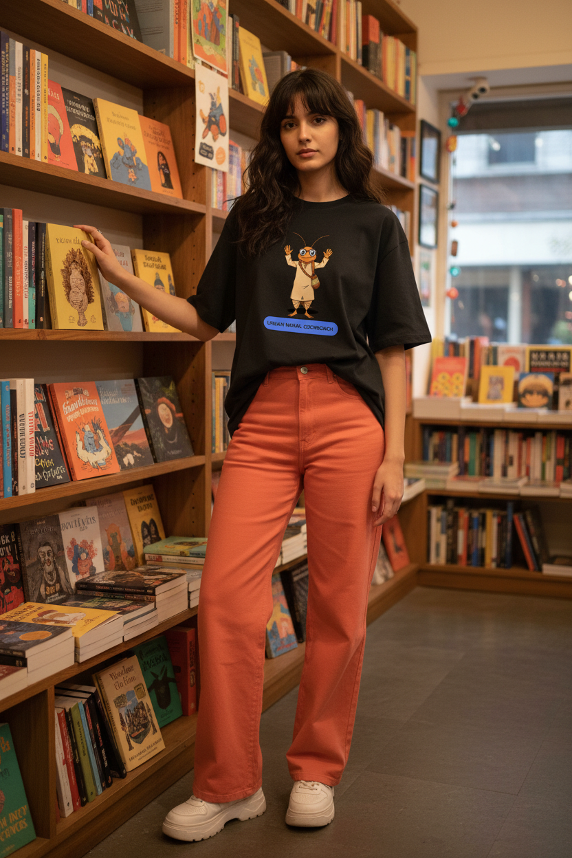 Lifestyle indie bookstore female