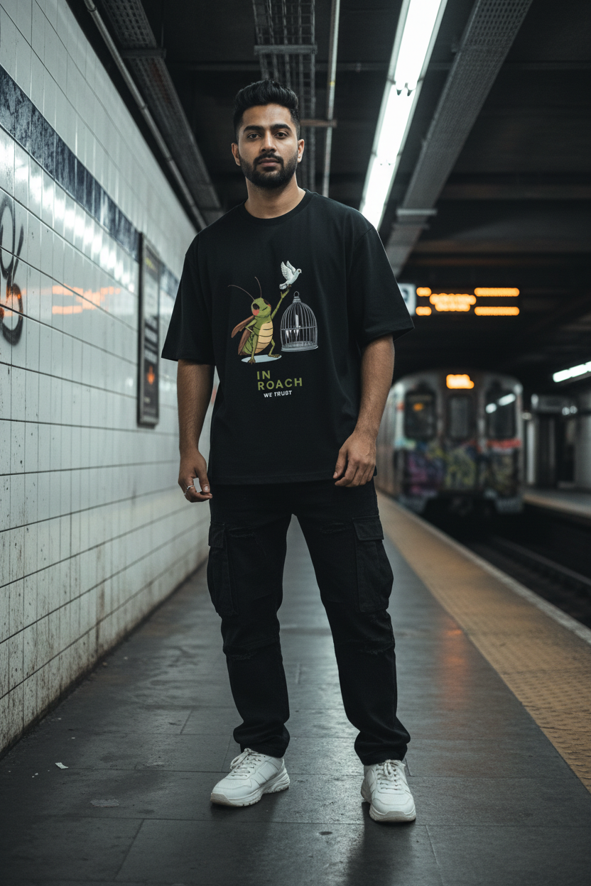Lifestyle metro station male