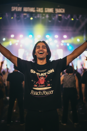 Lifestyle music concert male raw hem