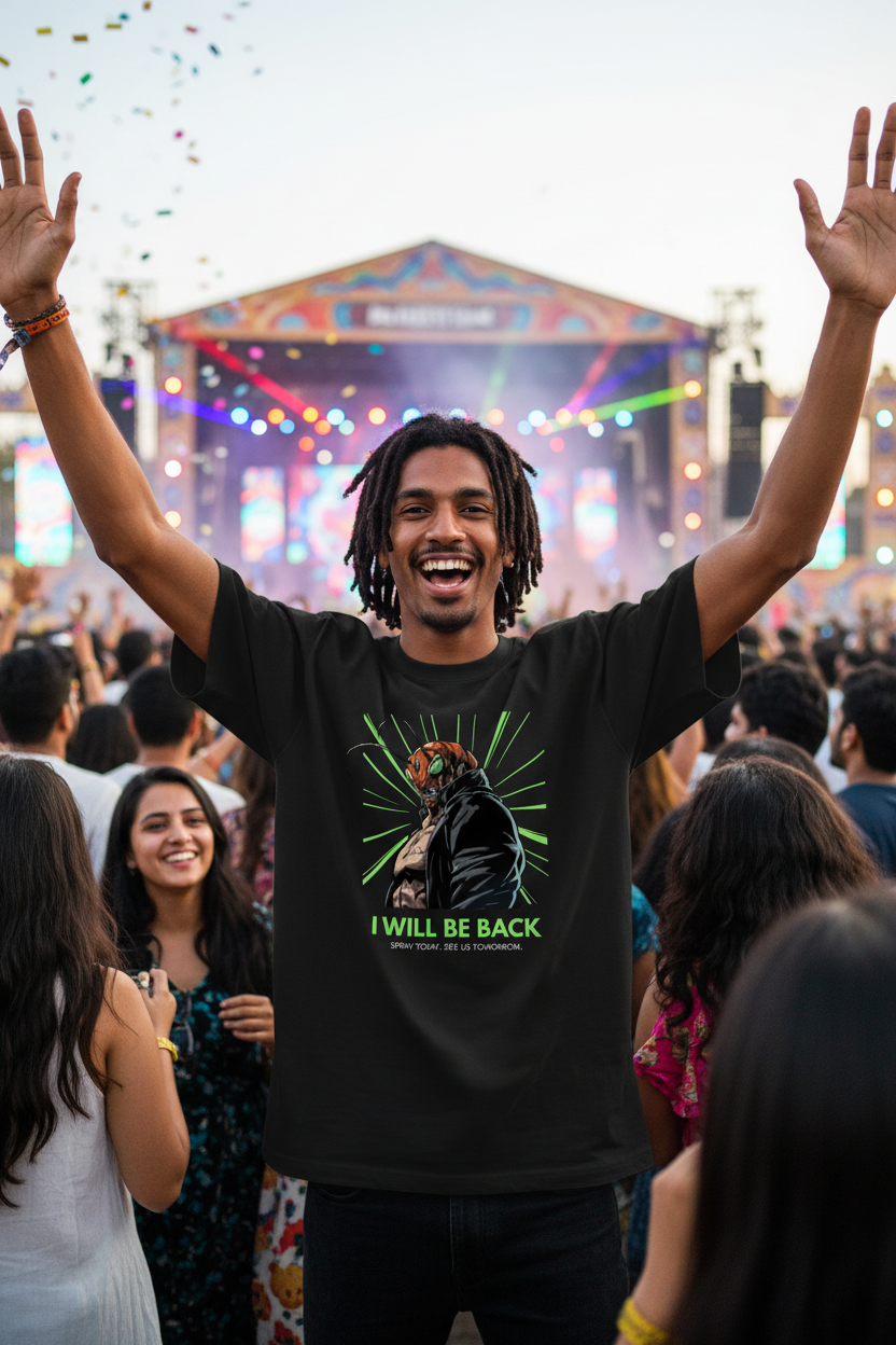 Lifestyle music festival male
