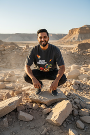 Lifestyle rock formation male