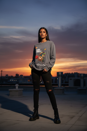 Lifestyle rooftop dusk female