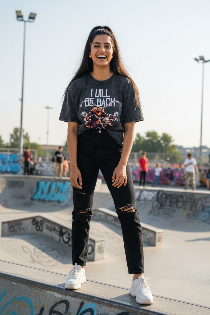 Lifestyle skate park female