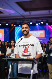 Lifestyle startup pitch male