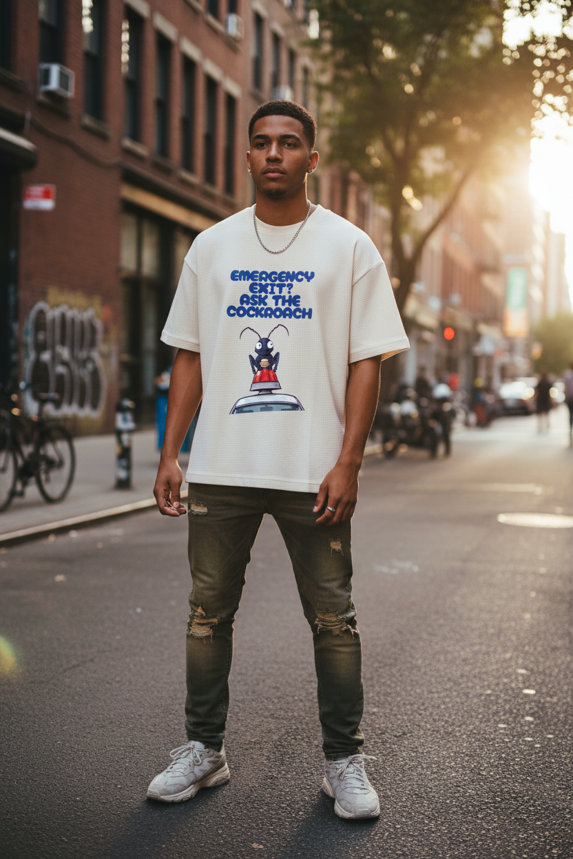 Lifestyle streetwear shot