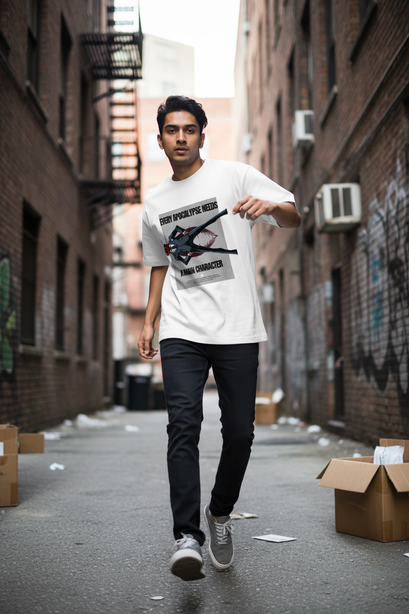 Lifestyle streetwear shot
