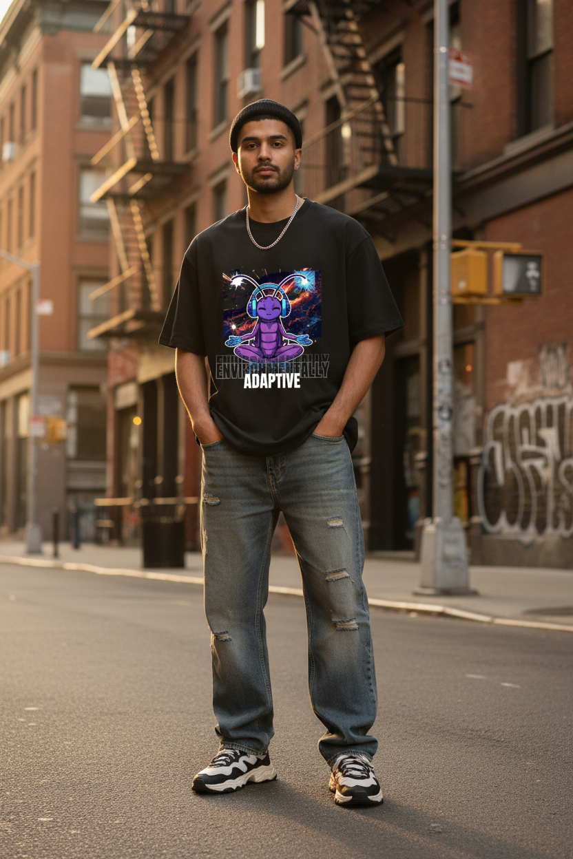 Lifestyle streetwear shot