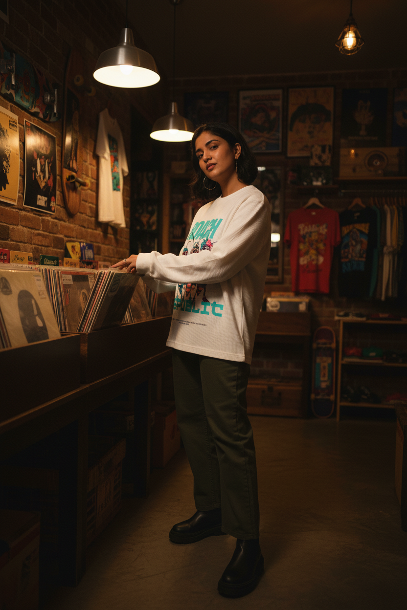 Lifestyle streetwear store female