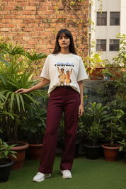Lifestyle terrace garden female
