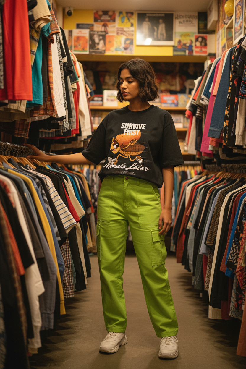 Lifestyle thrift store female