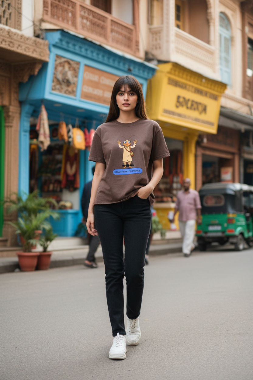 Lifestyle vintage street female