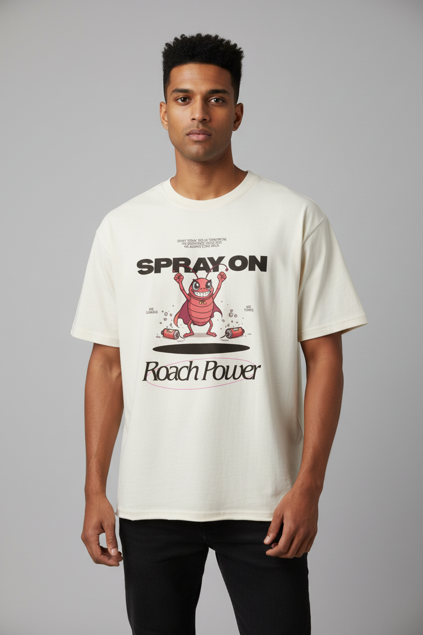 Male front view raw hem