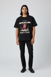 Male front view raw hem