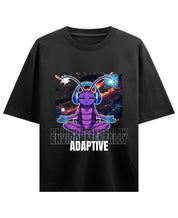 Black Oversized T-shirt Front Design