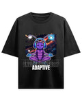Black Oversized T-shirt Front Design