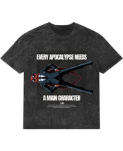 Acidwash Oversized T-shirt Front Design