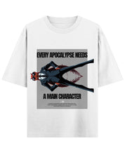 White Oversized T-shirt Front Design