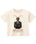 Off White Boxy Fit T-shirt Front Design