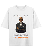 White Oversized T-shirt Front Design