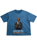 Denim Wash Boxy Fit T-shirt Front Design