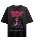 Black Oversized T-shirt Front Design