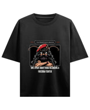 Black Oversized T-shirt Front Design
