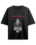 Black Oversized T-shirt Front Design