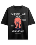 Black Oversized T-shirt Front Design