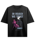 Black Oversized T-shirt Front Design