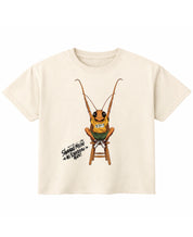 Off White Boxy Fit T-shirt Front Design